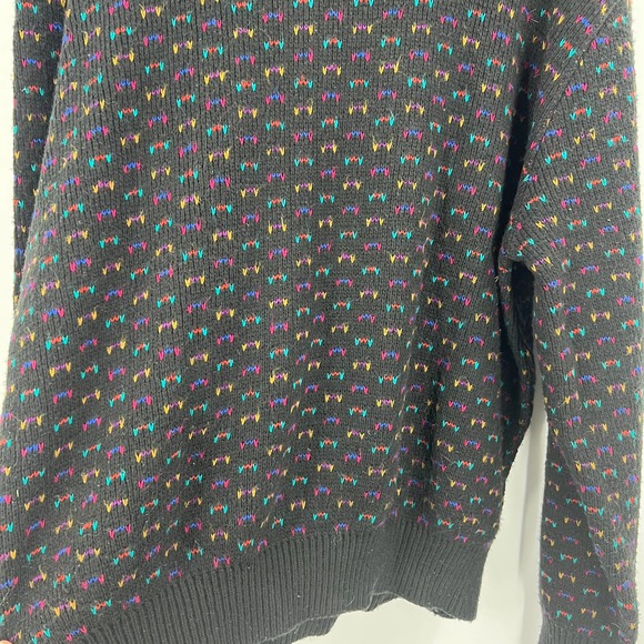 Vintage Reed & James Grandpa Coogi Knit Sweater 3D Textured 90's Men's XL - Picture 6 of 8